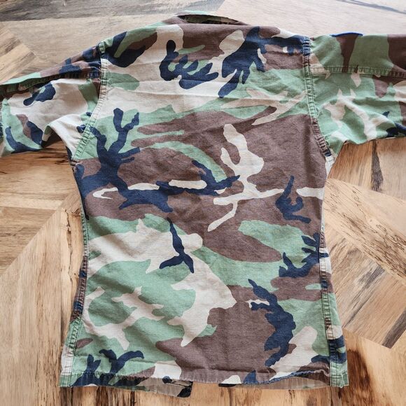 VTG Tru Spec United States Paratrooper Camouflage Army Field Jacket XS - Picture 7 of 8